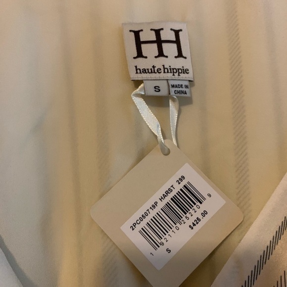 Haute Hippie Striped Asymmetrical Dress Small - Picture 7 of 8